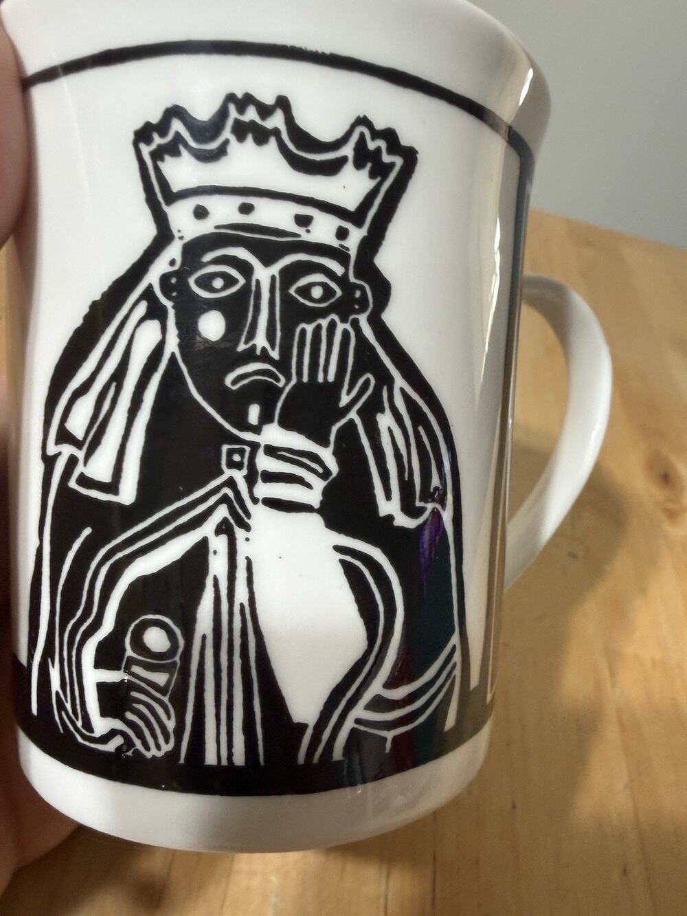 The British Museum Of London Coffee Mug Cup Lewis Chess QUEEN Mug